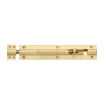 M Marcus Heritage Brass Door Bolt Straight 200 x 38mm